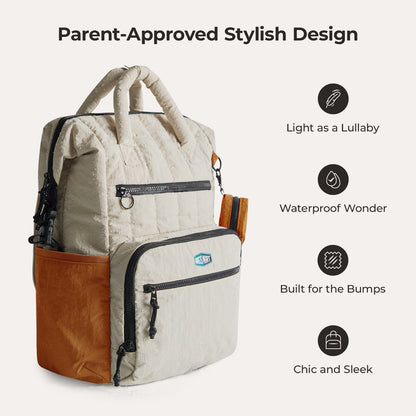 Paz 25L Diaper Backpack