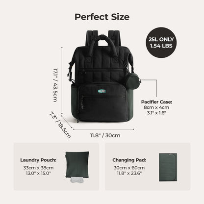 Paz 25L Diaper Backpack