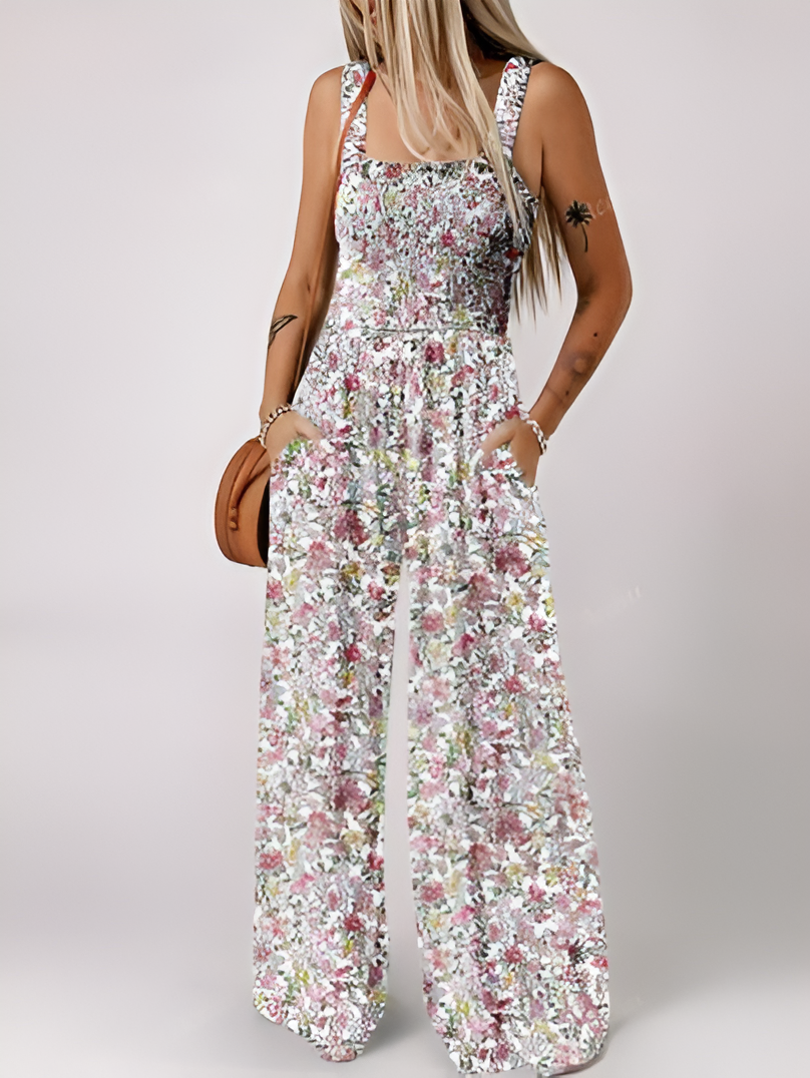 BohoFlow™ Wide-Leg Jumpsuit