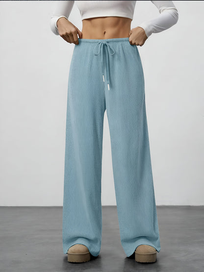 Neria Wide-Leg Sweatpants